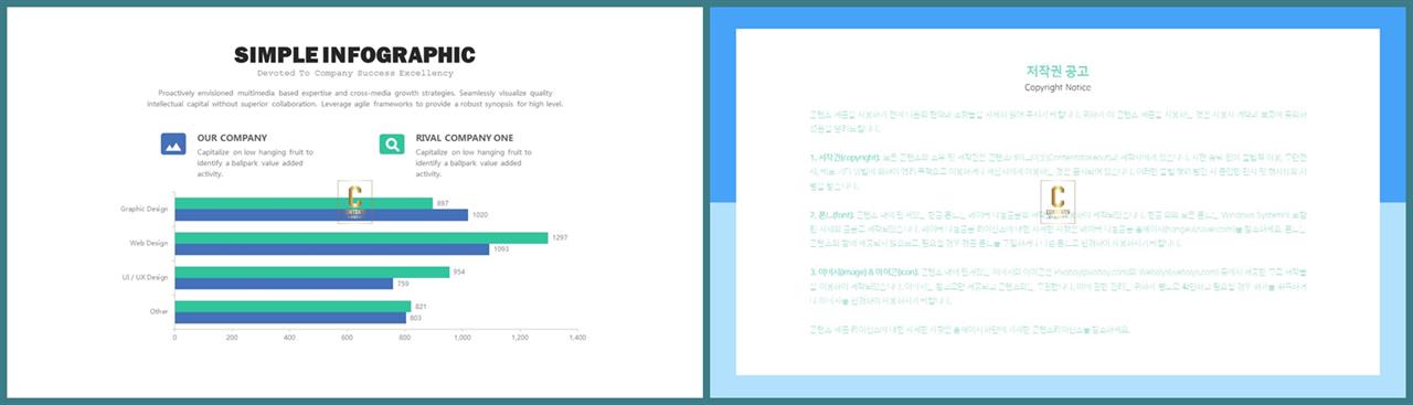 PPT자동차트 가로막대기형  프레젠테이션 PPT양식 만들기 상세보기