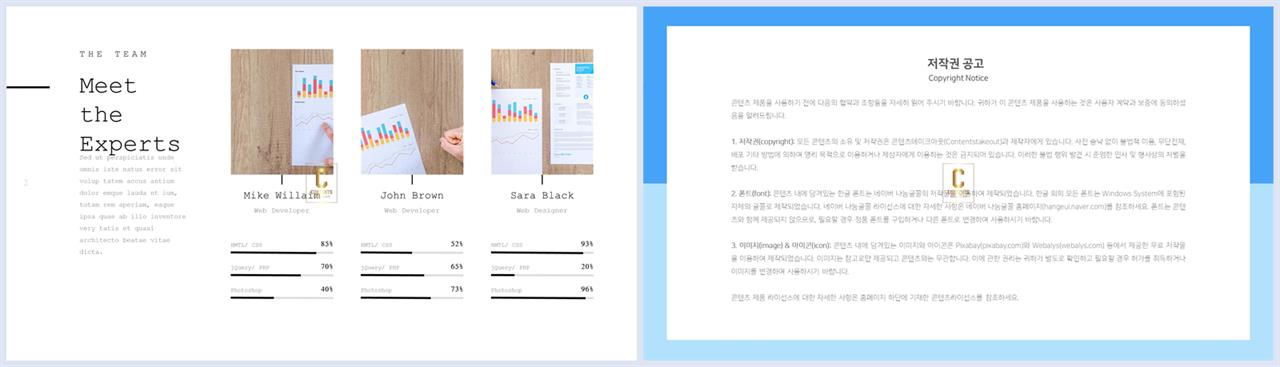 PPT자동차트 가로막대형  매력적인 POWERPOINT배경 제작 상세보기