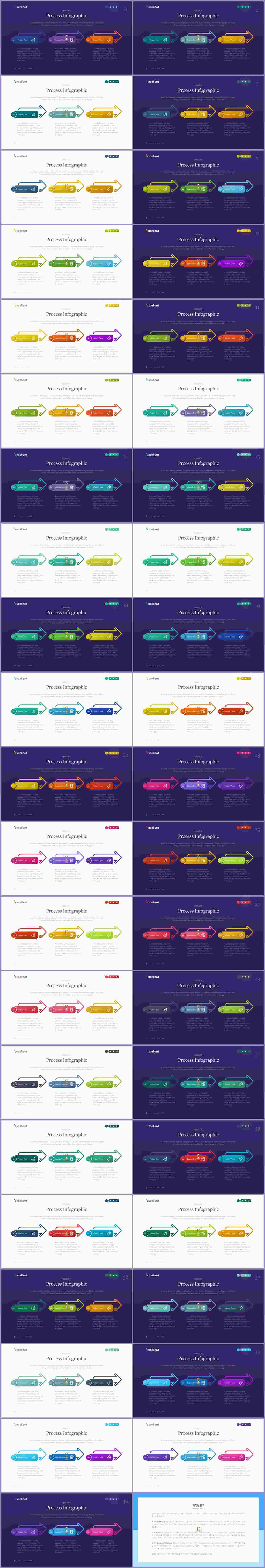 PPT다이어그램 진행형  프레젠테이션 POWERPOINT탬플릿 디자인 상세보기