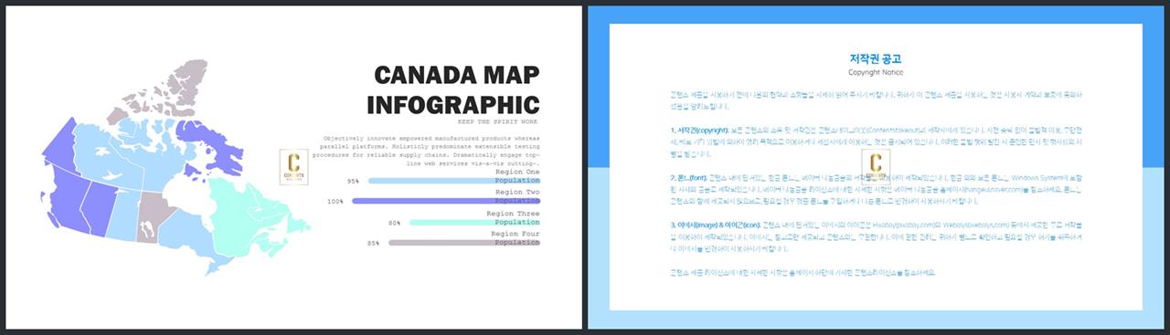 PPT인포그래픽 세계지도형  시선을 사로잡는 POWERPOINT샘플 디자인 상세보기