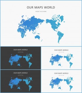 PPT인포그래픽 지도형  고퀄리티 피피티탬플릿 사이트