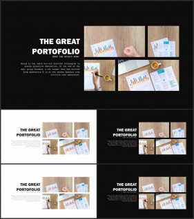 PPT레이아웃 좌우형  멋진 PPT테마 디자인