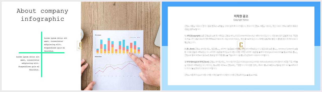 PPT레이아웃 좌우분리형  고급형 피피티샘플 제작 상세보기