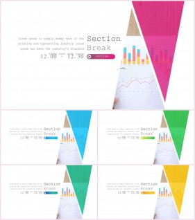 PPT레이아웃 경사형  프로급 파워포인트배경 디자인