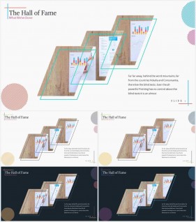 PPT레이아웃 각도형  맞춤형 POWERPOINT템플릿 사이트