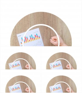 PPT레이아웃 곡선형  매력적인 POWERPOINT샘플 다운로드