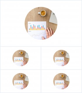 PPT레이아웃 곡선형  멋진 피피티테마 디자인