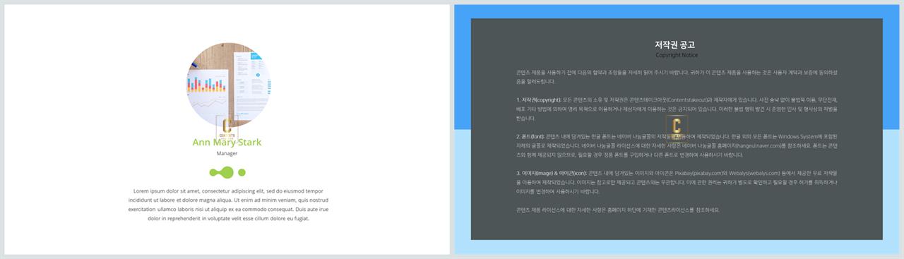 PPT레이아웃 곡선형  맞춤형 POWERPOINT배경 디자인 상세보기