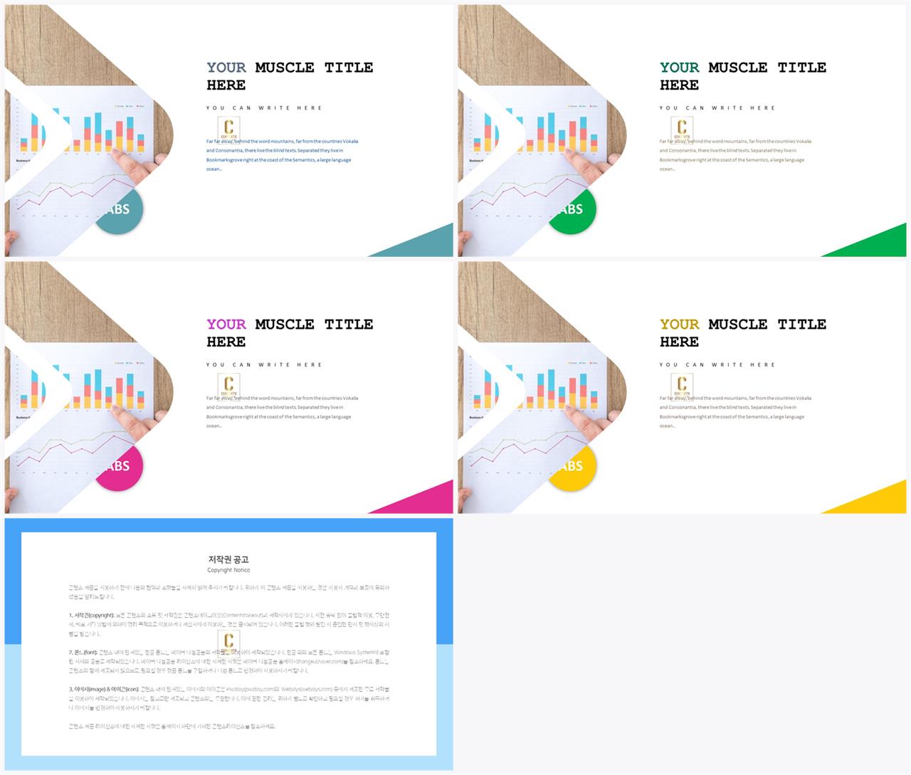 PPT레이아웃 곡선형  다양한 주제에 어울리는 PPT탬플릿 만들기 상세보기